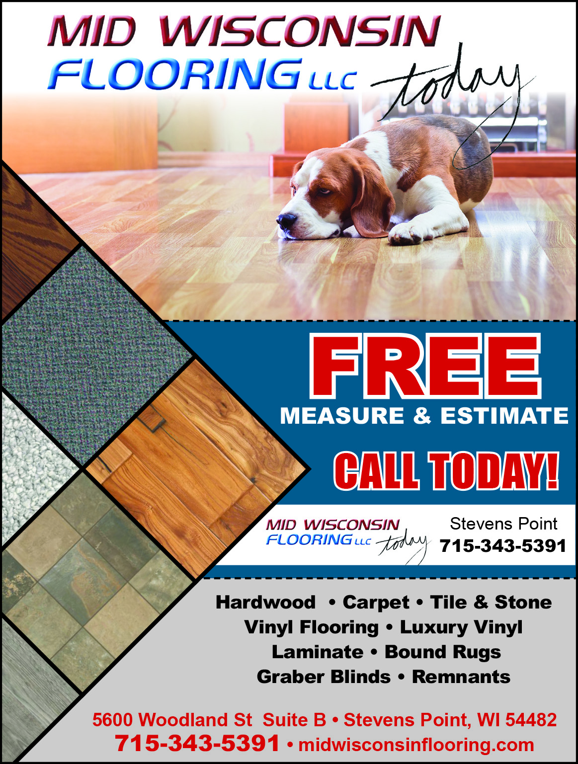 Mid Wisconsin Flooring Money Saver