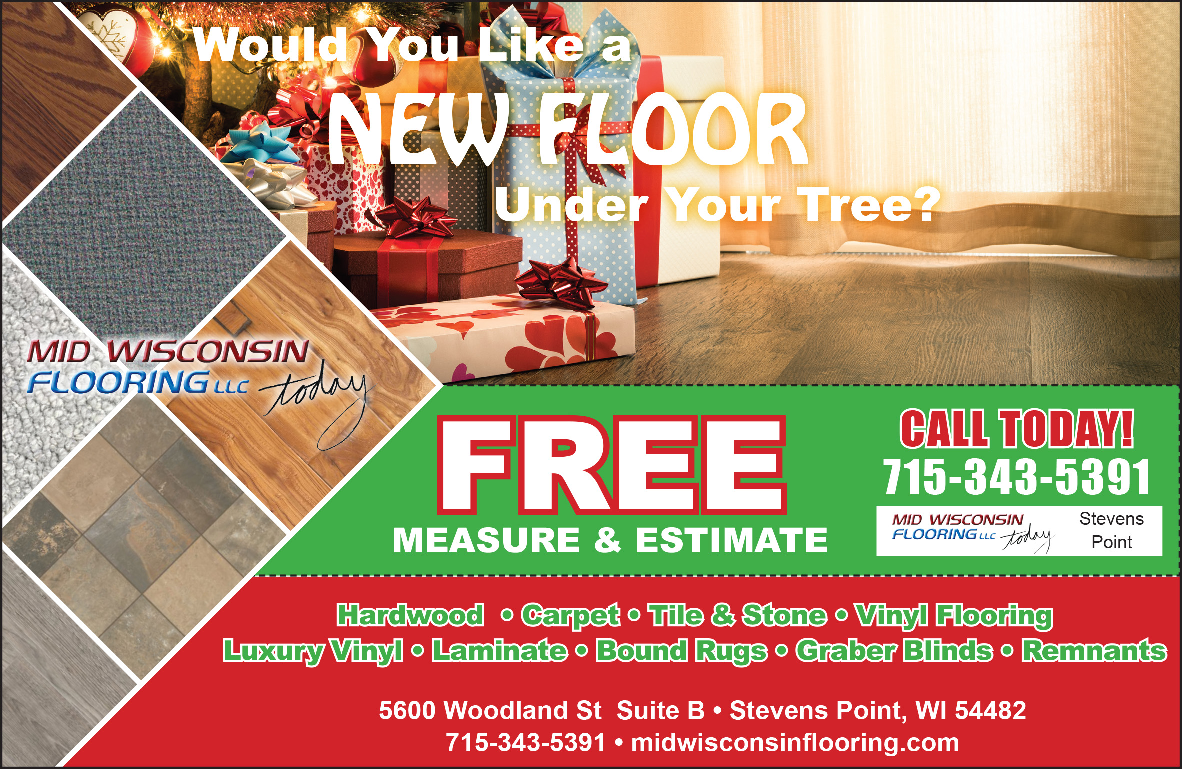 Mid Wisconsin Flooring - Money Saver