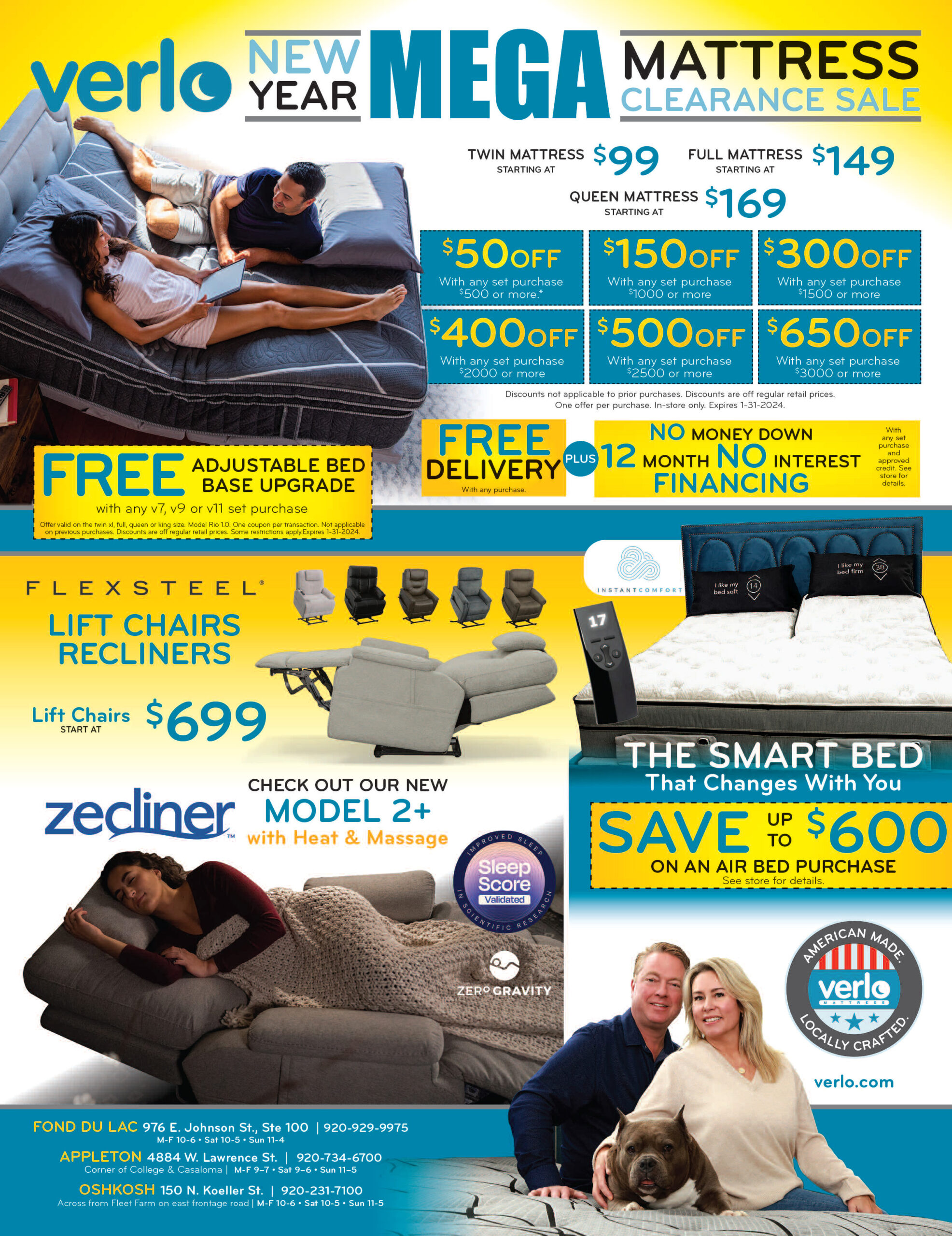 Verlo Mattress Money Saver
