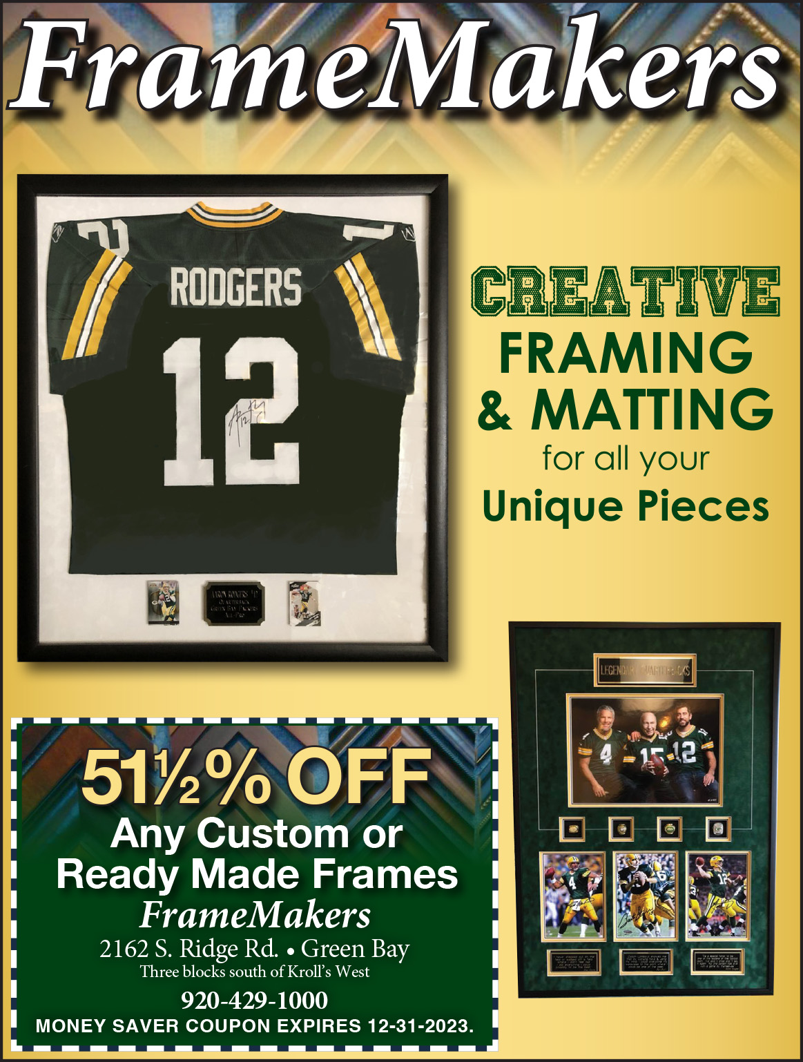 Frame Makers Money Saver