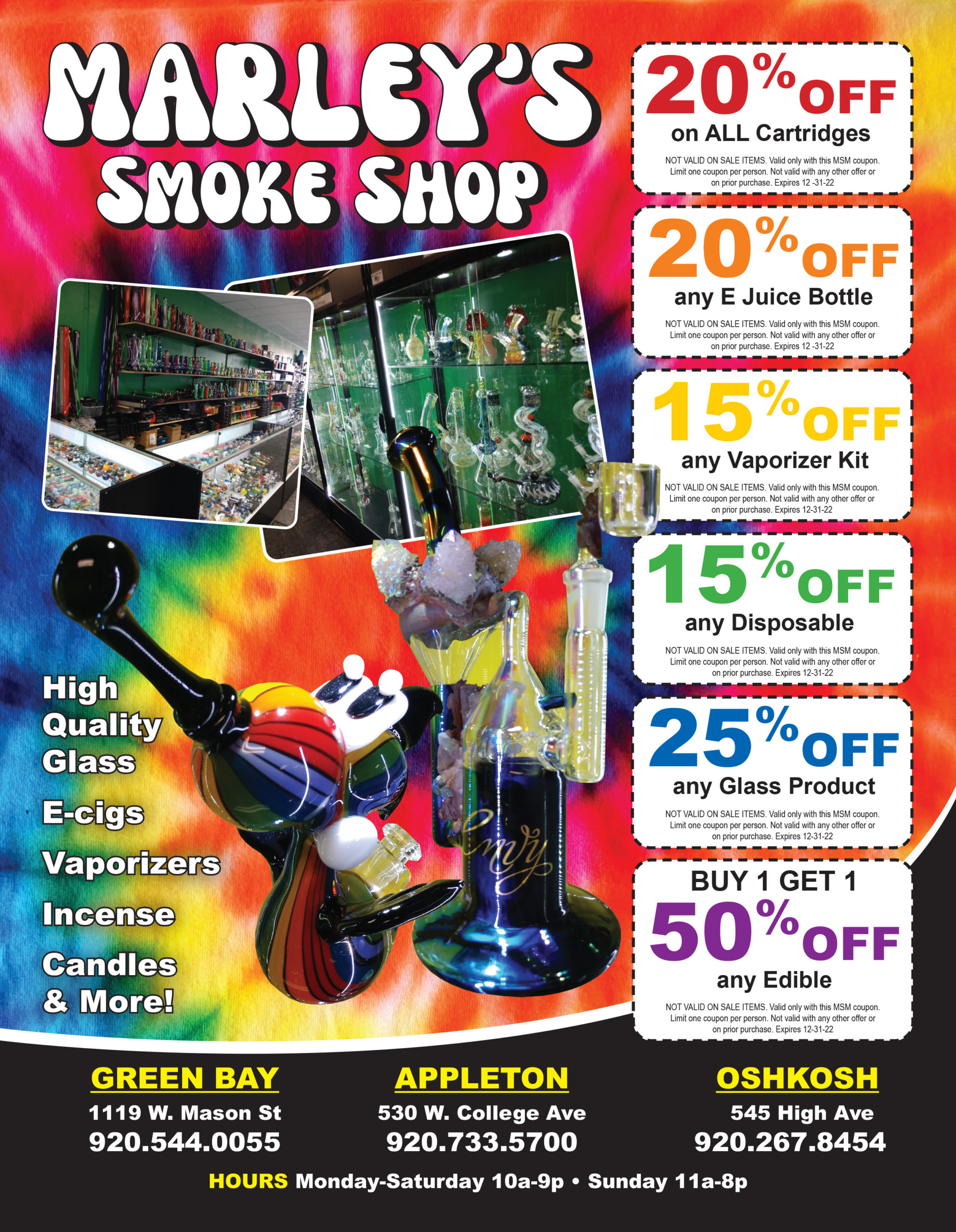 Marley's Smoke Shop Money Saver