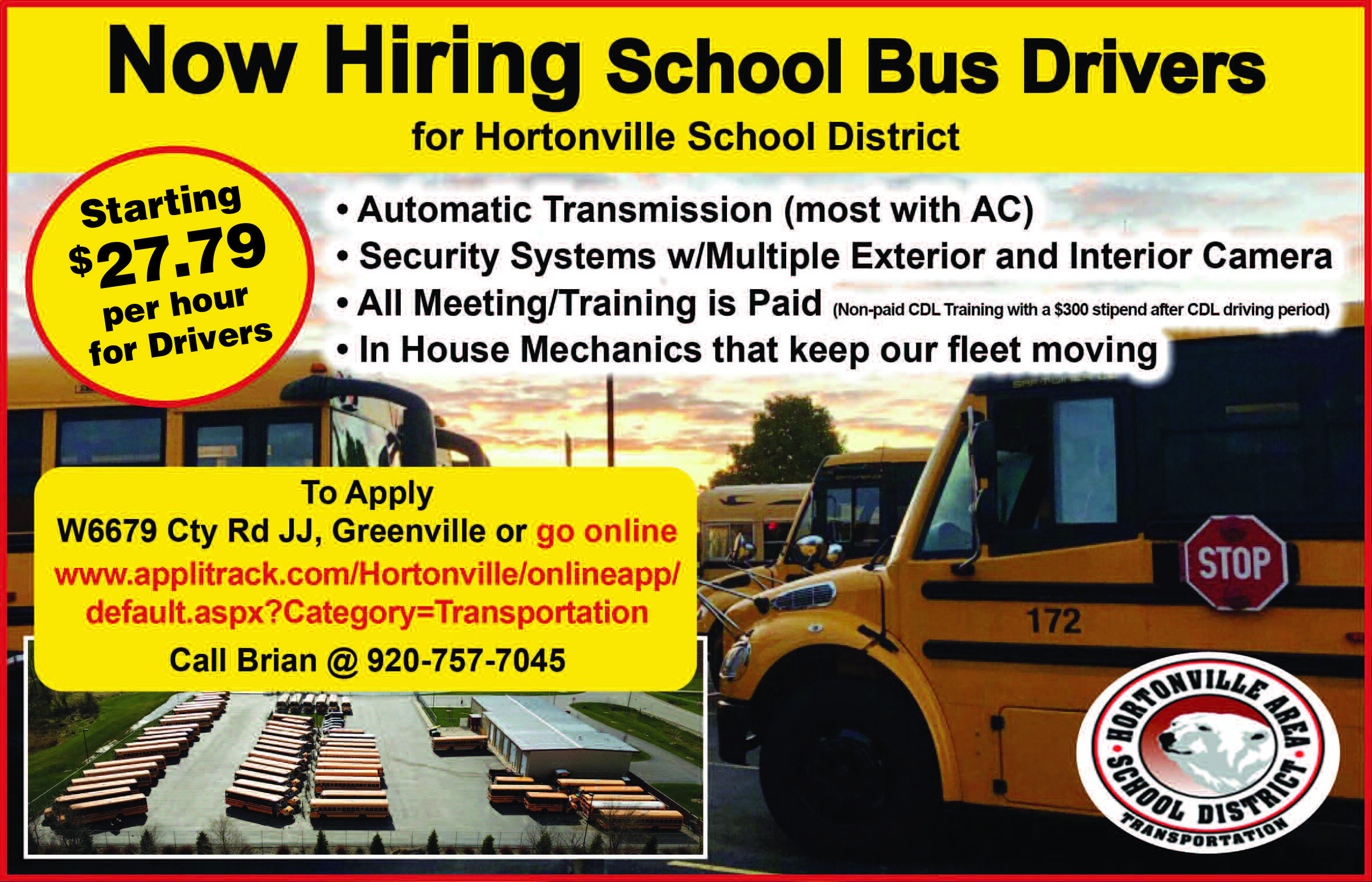 Hortonville School District Money Saver