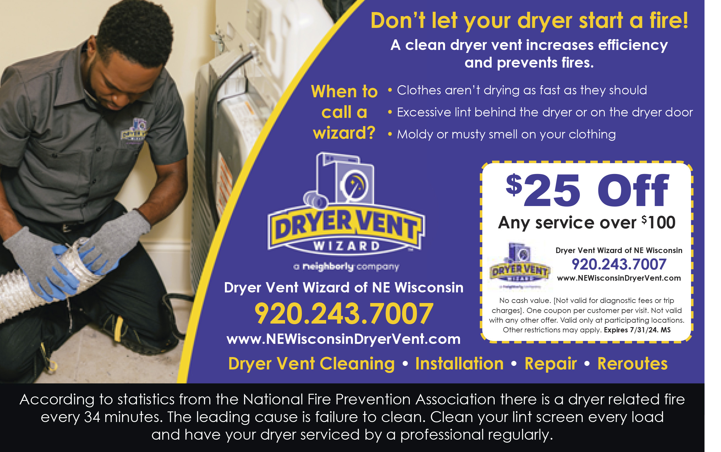 Dryer Vent Wizard - Coupons from Money Saver