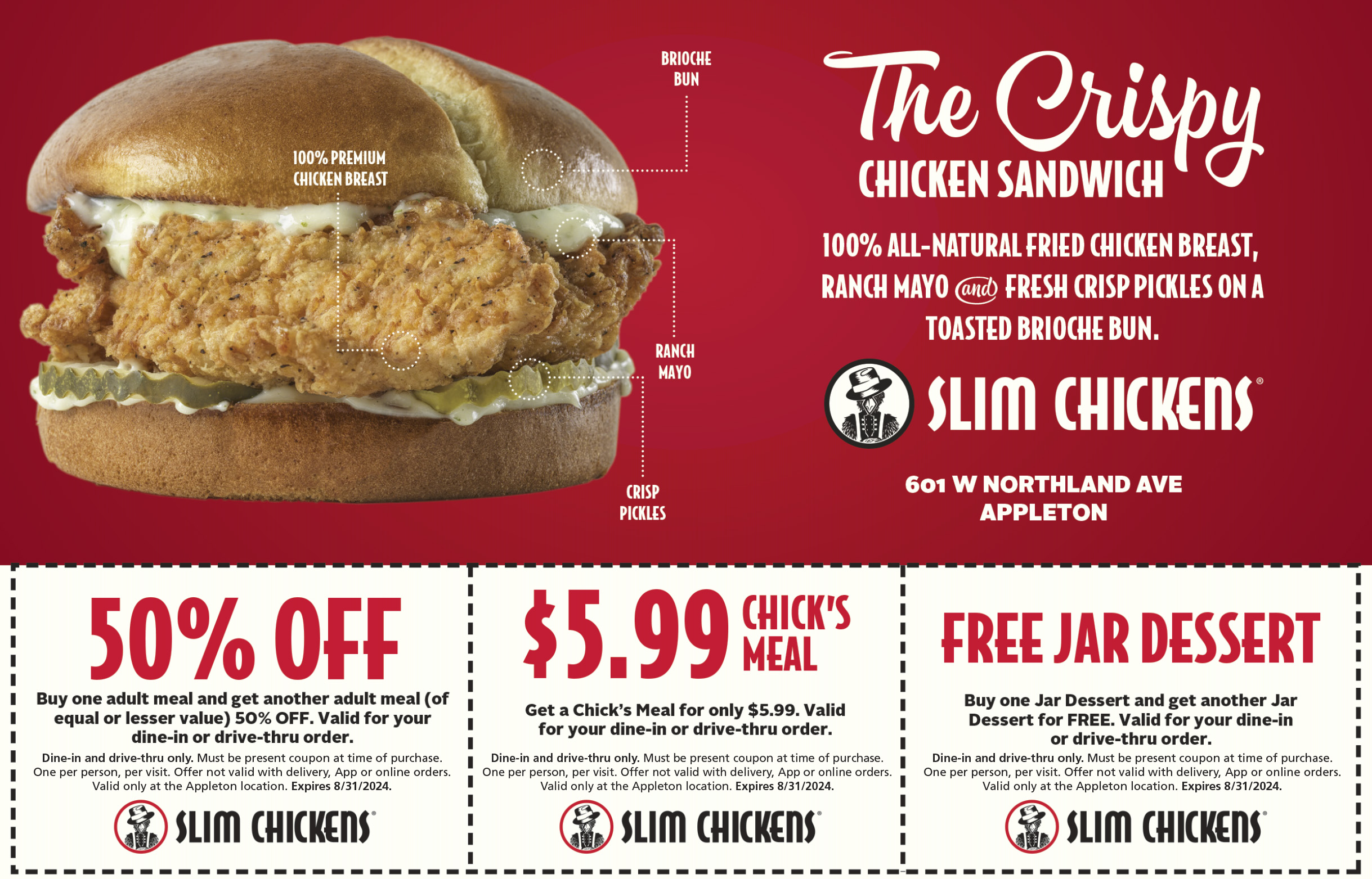 Slim Chickens Coupons from Money Saver